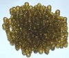 200 4x6mm Transparent Smoke Topaz Acrylic Crow Beads